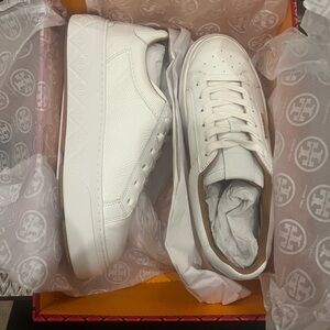 Tory Burch NWT LadyBug Sneakers- Size 9- White